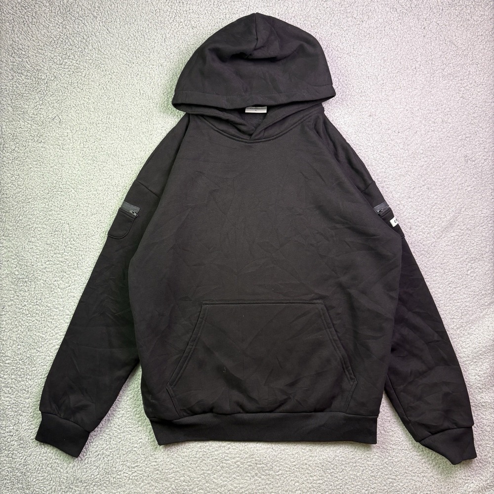 Cmfrt Hoodie Mens XL Black Pullover Sweatshirt Comfort
